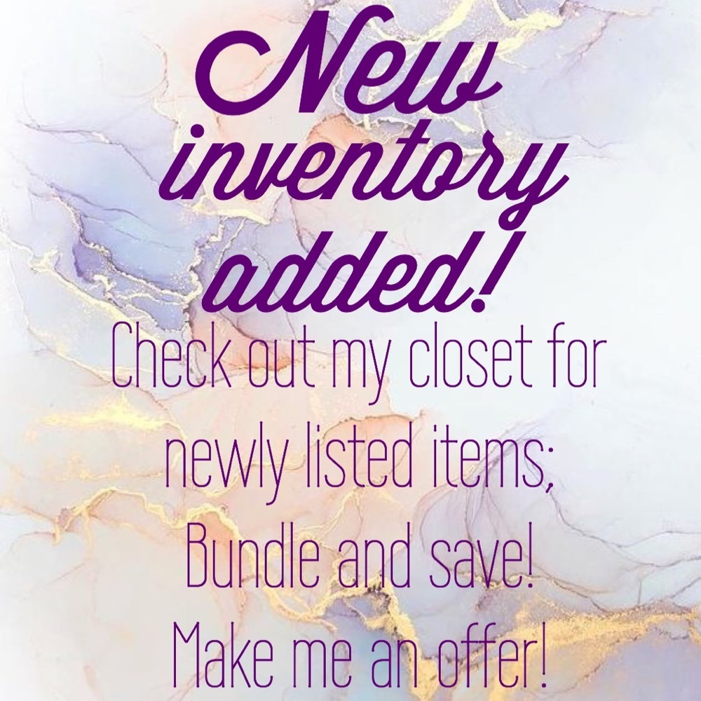 🚨 New inventory added! 🛍